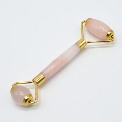 Saúde e Beleza Rosa Quartz Jade Guasha Roller de Massagem Antirrugas Jade Roller Gua Sha para melhorar a rotina de cuidados com a pele