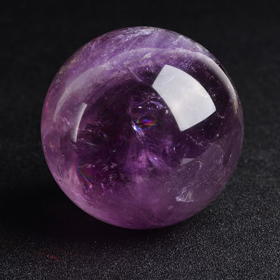 3-5/Appect Natural Ametista Esfera Fengshui Decoração Esfera de pedra preciosa para casa e escritório decoração