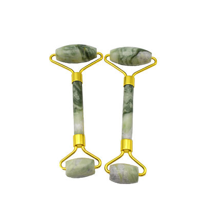 Roller de massagem facial de cuidados com o corpo Roller verde de jade Gua Sha para envelhecimento facial rugas inchaço e massagista de pele facial