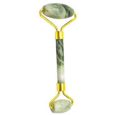 Roller de massagem facial de cuidados com o corpo Roller verde de jade Gua Sha para envelhecimento facial rugas inchaço e massagista de pele facial