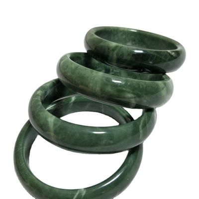 Bracelete Verde Esmeralda Natural e Jadeite Bracelete de Jadeite para Homens e Mulheres Beleza com Amor
