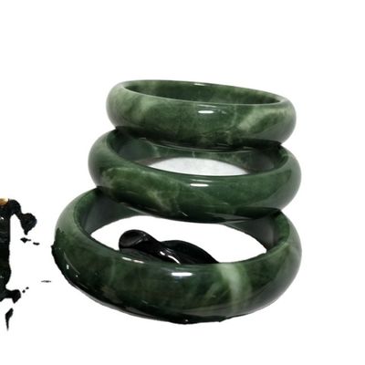 Bracelete Verde Esmeralda Natural e Jadeite Bracelete de Jadeite para Homens e Mulheres Beleza com Amor