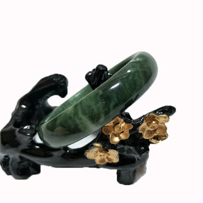 Bracelete Verde Esmeralda Natural e Jadeite Bracelete de Jadeite para Homens e Mulheres Beleza com Amor