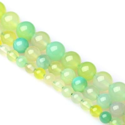 Características regionais 4mm/6mm/8mm/10mm/12mm Rondas esculpidas em pedras preciosas de jade para fabricação de jóias