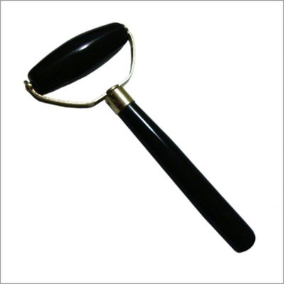 Massagista Facial Pedra Bian Negro Gua Sha Jade Face Guasha Roller para Terapia de Rejuvenescimento Facial Natural