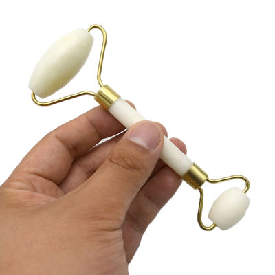 Massagista Facial Natural de Jade Branco A adição perfeita à sua rotina de cuidados com a pele