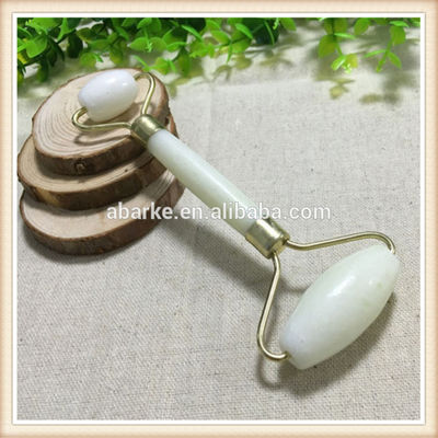 Massagista Facial Natural de Jade Branco A adição perfeita à sua rotina de cuidados com a pele