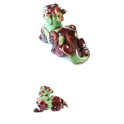 Estilo Feng Shui Jade Natural Escultura Pixiu estátua perfeita para decorar a sua casa