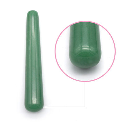 Aventurine Verde Massagem Jade Facial Roller Set para Facial Pescoço e Massagem dos Olhos Benefícios