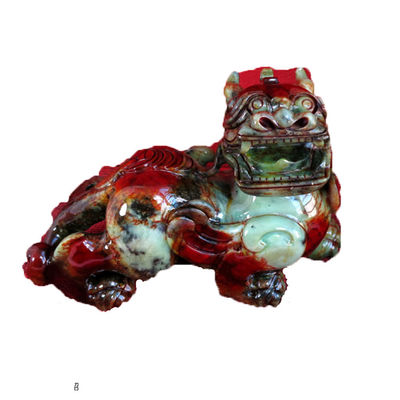 Estátua de escultura de Pixiu de cristal de quartzo personalizada para Feng Shui OEM / ODM aceito