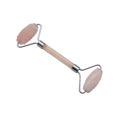 Roller de Massagem Facial de Quartz Rosa Gua Sha A Última Ferramenta de Cuidados da Pele para Amantes de Pedras Naturais