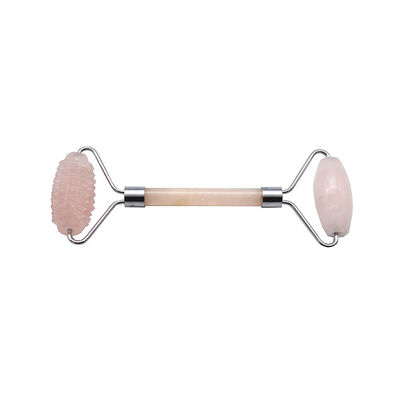Roller de Massagem Facial de Quartz Rosa Gua Sha A Última Ferramenta de Cuidados da Pele para Amantes de Pedras Naturais