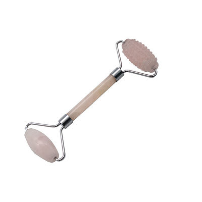 Roller de Massagem Facial de Quartz Rosa Gua Sha A Última Ferramenta de Cuidados da Pele para Amantes de Pedras Naturais