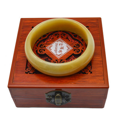 Descubra a beleza natural das pulseiras de jade hetian para mulheres de aliviar a fadiga e desobstruir os músculos tema Feng Shui
