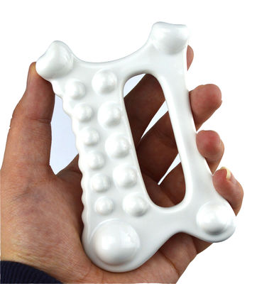 Logotipo personalizado Disponível Produto de Beleza Coreano Rosto Pele Cabeça Cabeça Cabeça Mão Pés Ferramenta de Cuidados de Saúde Cerâmica Guasha Massager