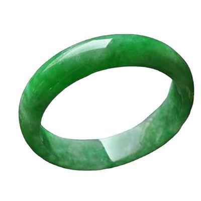 Pedras de cristal personalizadas Esmeraldas geladas Esmeralda verde de jade Pulseira OEM ODM aceito