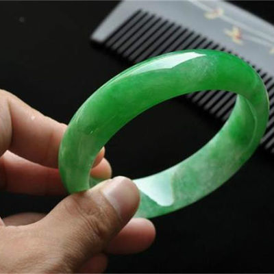 Pedras de cristal personalizadas Esmeraldas geladas Esmeralda verde de jade Pulseira OEM ODM aceito