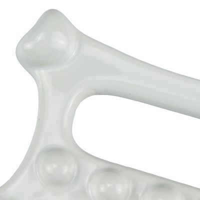 Logotipo personalizado disponíveld 2024 Ferramenta de massagem de cerâmica Gua Sha portátil para corpo auto Cuidados da pele Spa Facial Beauty