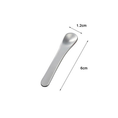 304 de aço inoxidável Creme para os olhos colher Mini Espatulas Oculares Espatulas de massagem para cuidados com a pele dos olhos para tratamento rejuvenescente