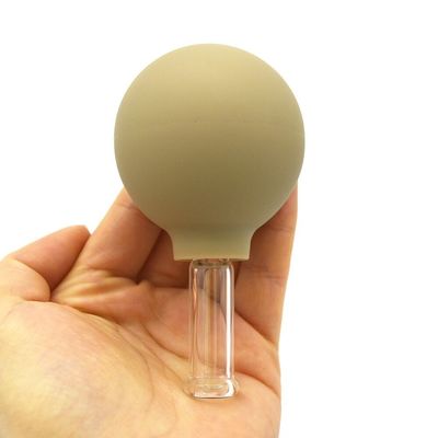 96mm de altura chinês tradicional vidro Cupping Massagem Terapia máquina de cupping de vácuo para tratamento de cara segura e eficaz