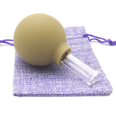 96mm de altura chinês tradicional vidro Cupping Massagem Terapia máquina de cupping de vácuo para tratamento de cara segura e eficaz