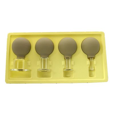 96mm de altura chinês tradicional vidro Cupping massagem terapia de vácuo equipamento de cupping conjunto Kit para costas ombro perna corpo
