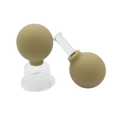 96mm de altura chinês tradicional vidro Cupping massagem terapia de vácuo equipamento de cupping conjunto Kit para costas ombro perna corpo