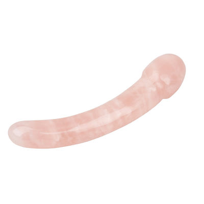 Relaxante Rosa Quartz Massagem corporal Yoni Stick feita à mão para relaxamento natural do corpo e função musical