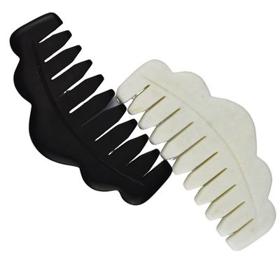 Massagista corporal Melhores Produtos 2024 Mini Natural Preto Bian Pedra Gua Sha Massagem de Cabelo Escalpe Pente Guasha Massagista para Rosto Escrava Corpo