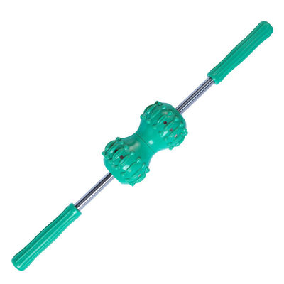 PVC Forte Magnético Dupla Bola de Volta Massagista Corpo Meridiano Massagem Roller Manual Acupuntura Bastão Vantagem de Serviço Profissional