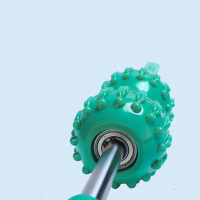 PVC Forte Magnético Dupla Bola de Volta Massagista Corpo Meridiano Massagem Roller Manual Acupuntura Bastão Vantagem de Serviço Profissional