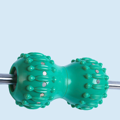 PVC Forte Magnético Dupla Bola de Volta Massagista Corpo Meridiano Massagem Roller Manual Acupuntura Bastão Vantagem de Serviço Profissional
