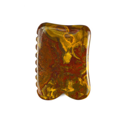 Máquina de massagem corporal de Mookaite Amarelo para Gua Sha Pedra de Descascar Facial Ferramenta de Massagem de Terapia dentro do seu orçamento
