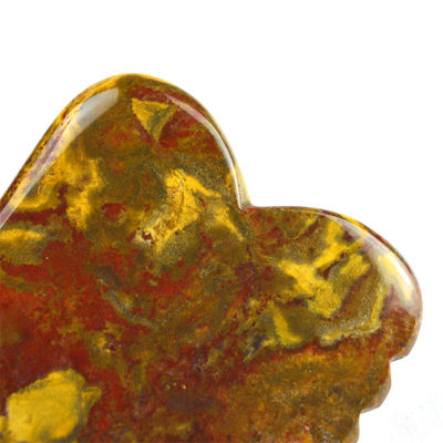 Máquina de massagem corporal de Mookaite Amarelo para Gua Sha Pedra de Descascar Facial Ferramenta de Massagem de Terapia dentro do seu orçamento