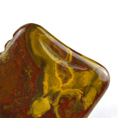 Máquina de massagem corporal de Mookaite Amarelo para Gua Sha Pedra de Descascar Facial Ferramenta de Massagem de Terapia dentro do seu orçamento