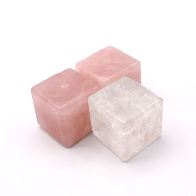 Arte Colecionável Natural Cristal Stick Holder Quadrado Incenso Holder com gravura