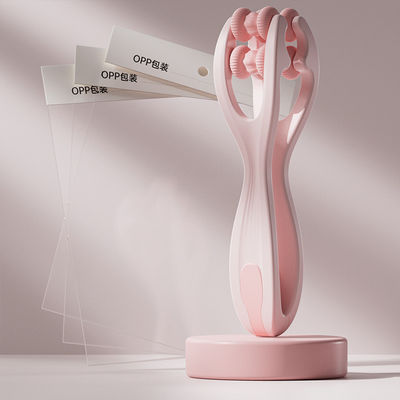 Massagem de dedo duplo lado Roller articulação suavizante e ferramenta de emagrecimento Dedo de silicone massagista com material plástico