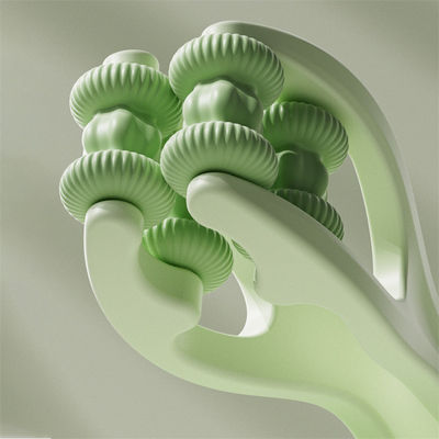 Massagem de dedo duplo lado Roller articulação suavizante e ferramenta de emagrecimento Dedo de silicone massagista com material plástico
