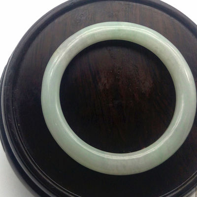 Bracelete/braceletes de bebê portáteis de jadeite da Birmânia autênticos para aceitação de OEM ODM
