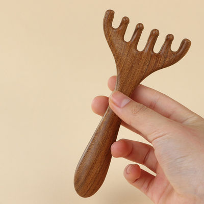 Desbloqueia a tua beleza Cervo Corno Forma Caldelho Meridiano Massagista Cabeça Gua Sha Massagem Pente Para relaxamento do rosto e corpo