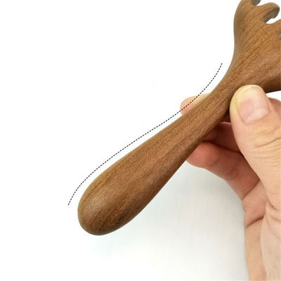 Desbloqueia a tua beleza Cervo Corno Forma Caldelho Meridiano Massagista Cabeça Gua Sha Massagem Pente Para relaxamento do rosto e corpo