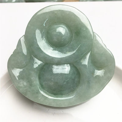 Decoração Jade Buda Escultura Pendente para Necklace Buddha Rindo Online