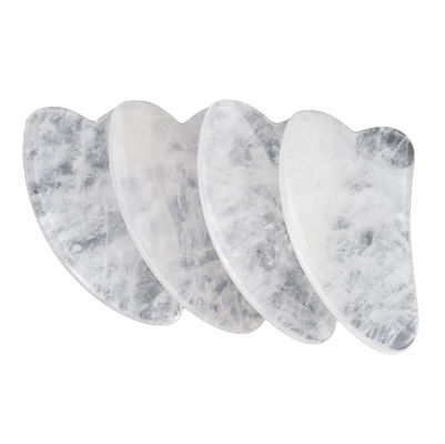 Função Musical Quartz Coração Guasha Pedra para Facial Pescoço Massagem de Pele de Corpo Inteiro Disponível 2024