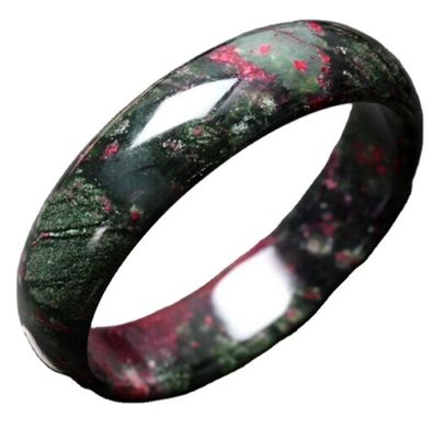 Xiuyan natural Jade Pêssego Jade Pulseira Gênero Mulheres PORTABLE para Mulheres