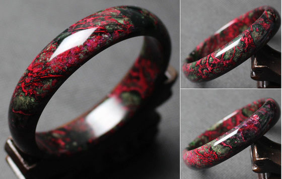 Xiuyan natural Jade Pêssego Jade Pulseira Gênero Mulheres PORTABLE para Mulheres