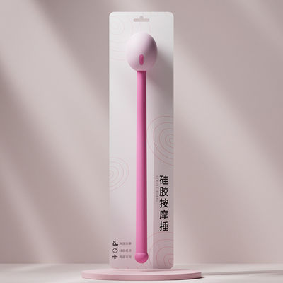Maçã de massagem de silicone colorida para meridiano do corpo tocando fitness e saúde