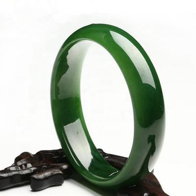Pulseira de Jade para Arte Colecionável Nefrita Pedra Natural Best seller