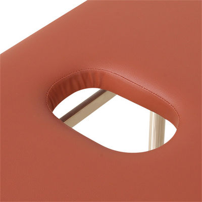Mesa de massagem de salão de beleza de spa cama dobrável portátil com design simples multifuncional e saco de armazenamento incluído