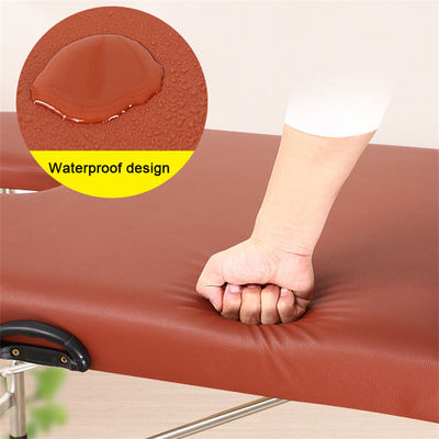 Mesa de massagem de salão de beleza de spa cama dobrável portátil com design simples multifuncional e saco de armazenamento incluído