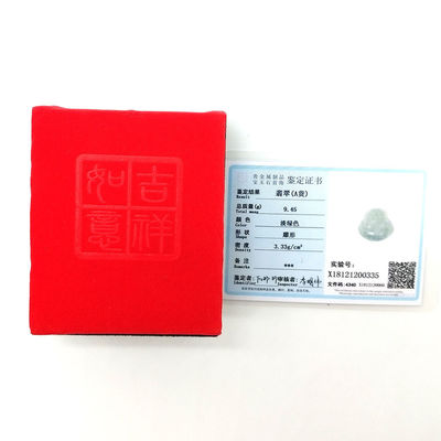 Características regionais Jadeite Jade Pendente Estátua de Buda Colar de estilo tradicional chinês